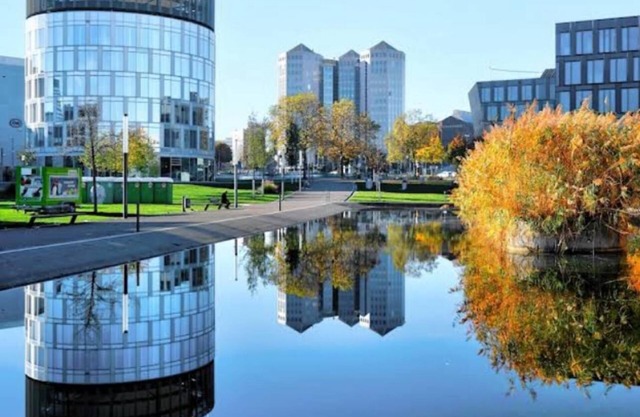 Central, family-friendly apartment with terrace and underground garage in Essen