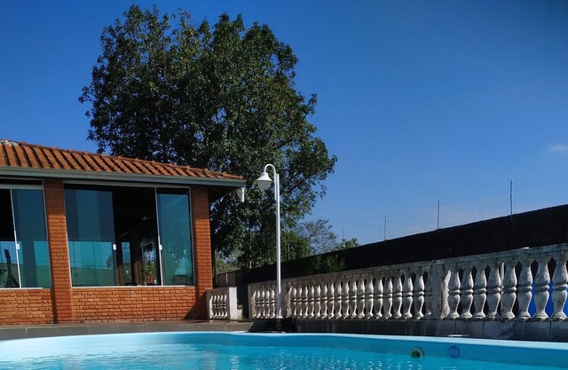 Chácara Arara Azul - Piedade/SP swimming pool wifi barbecue games room