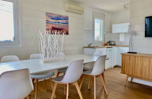 ☆Chalet Aliénor & Jacuzzi☆ rang 1 VUE MER clim