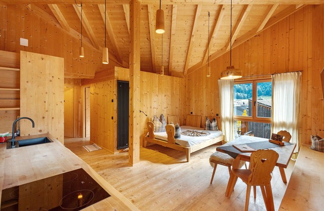 Chalet 'Blasla Olben 2-3P 3' with Mountain View, Shared Terrace and Wi-Fi