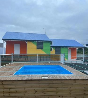 Chalet cosy à Saint-François avec piscine privée