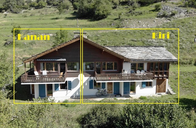 Chalet Kiri 8 personnes sur les hauteurs d'Evolène