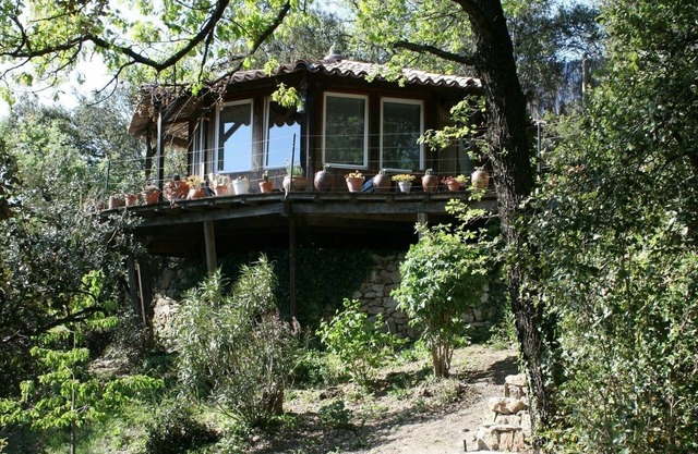 Chalet near Anduze.in the Cévennes.
