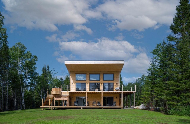 Chalet Tipee, Spa, Sauna, Billard et vue sur la Forêt