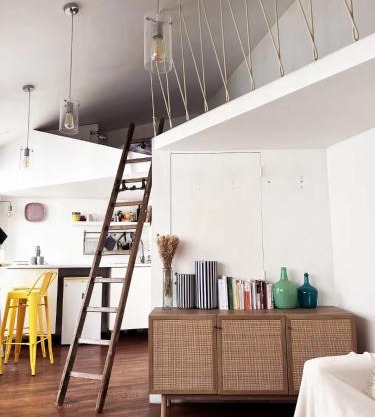 Chambre à Montmartre Atelier architecte