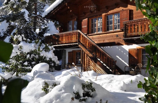 Champéry - Avanthay Immobilier - Holiday accommodation of 130m2, with a big garden, located a few me