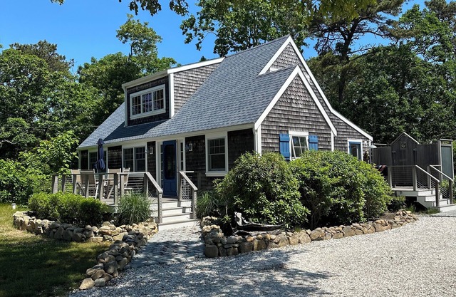 Chappy Cottage designed for the vacationer. Patio, outdoor shower, grill