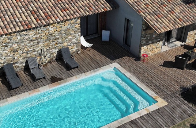 Character stone villa, private pool
