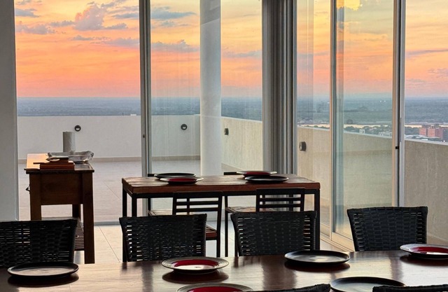 Charming 1-bedroom apartment with AC, Gym/Infinity Pool in Asunción, Paraguay