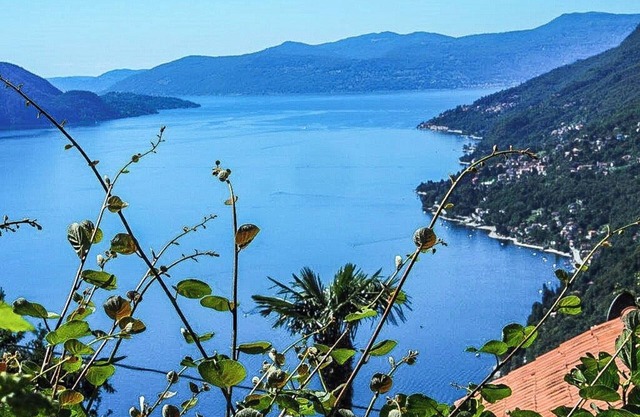 Charming 3-room rustico in a quiet & sunny location with beautiful lake view