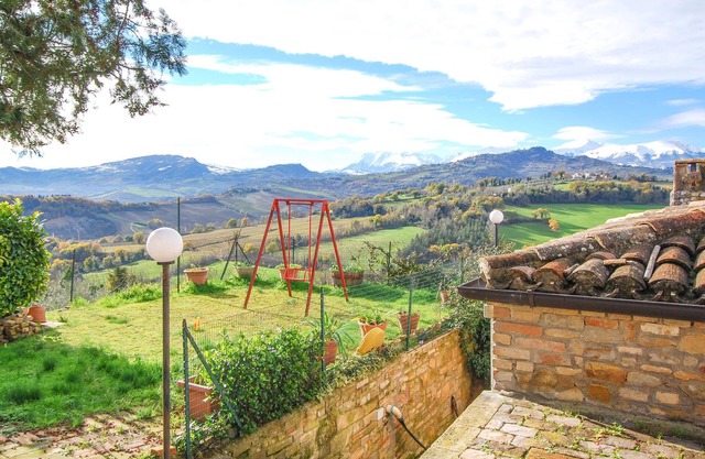 Charming and family friendly stone house in a beautiful location with panoramic views.
