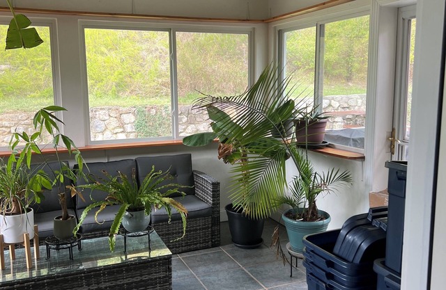 Charming furnished basement with kitchen and full bathroom in adorable Vinton
