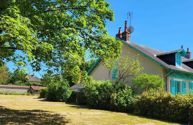 Charming house with large garden and terrace in picturesque village