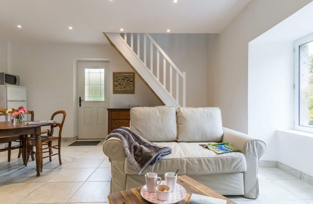 Charming Normandy House - 2 ppl, Fireplace, Private Parking