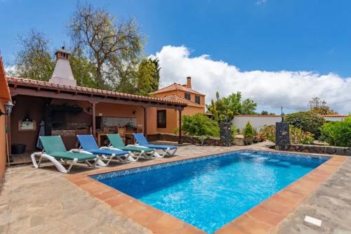 Charming villa with sea view in Puntagorda