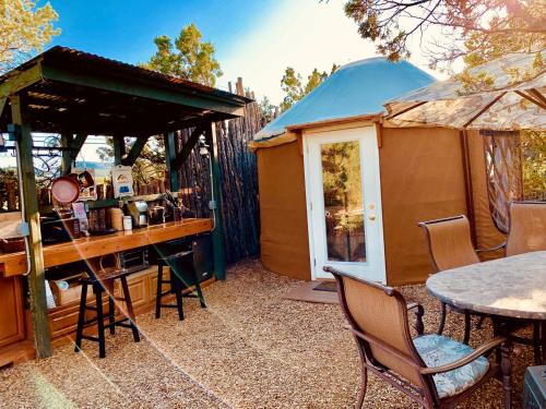 Charming Yurt in the Cibola National Forest near Albuquerque, New Mexico
