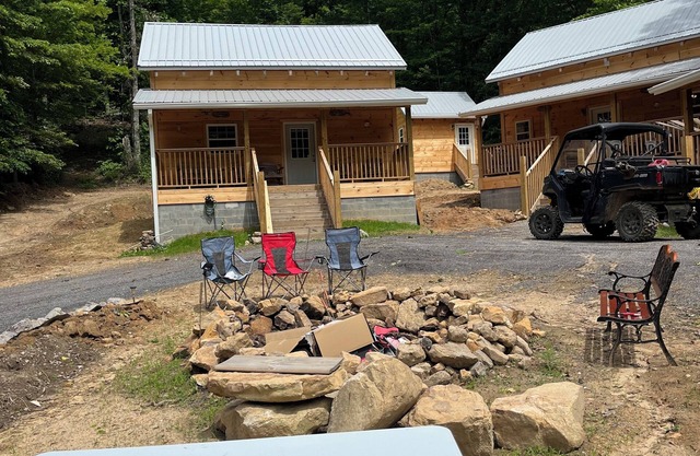 Clinch Mountain Reserve Cabins #2 & #3. 2-Cabin getaway near Rogersville, TN.