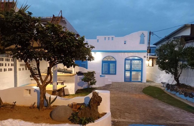 Colorful Cloudy Villa