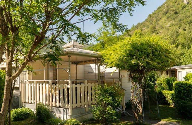 Comfortable mobile home - HEATING and COVERED TERRACE