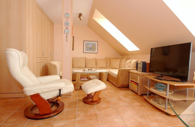 Comfortable vacation apartment in Zingst in the first row of the beach