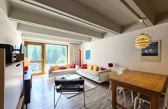 Comfortable apartment near slopes, free WIFI, 8 ppl, Flaine