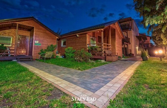 Comfortable holiday houses, 2 bedrooms, summer swimming pool, Darłówko