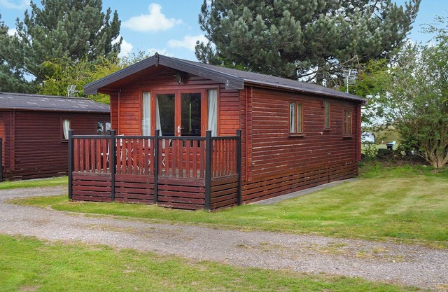Comfortable rustic lodge for two people.