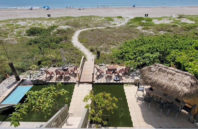 condo on the beach with private beach access