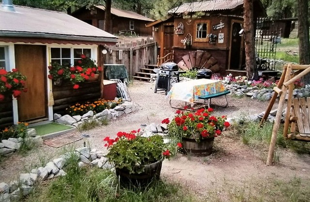 Connie's Mountain Orchid Cabin is on the Colorado Trail with horse facilities