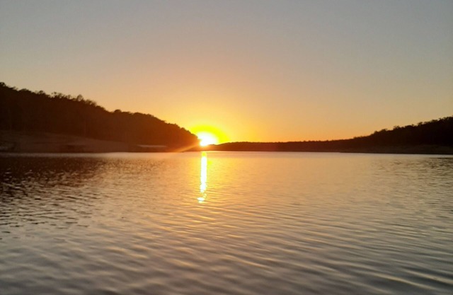 Cottage #6 on Bull Shoals Lake nestled in the woods, Remodeled with fireplace