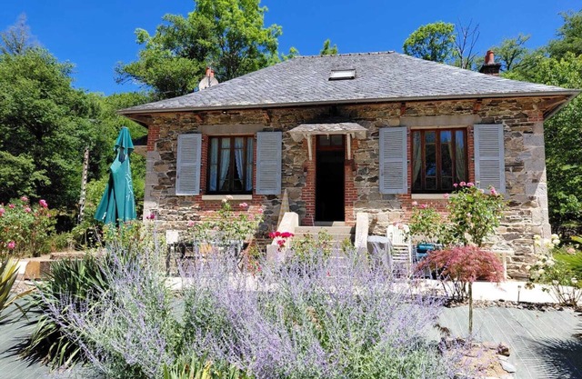 Country house by the river