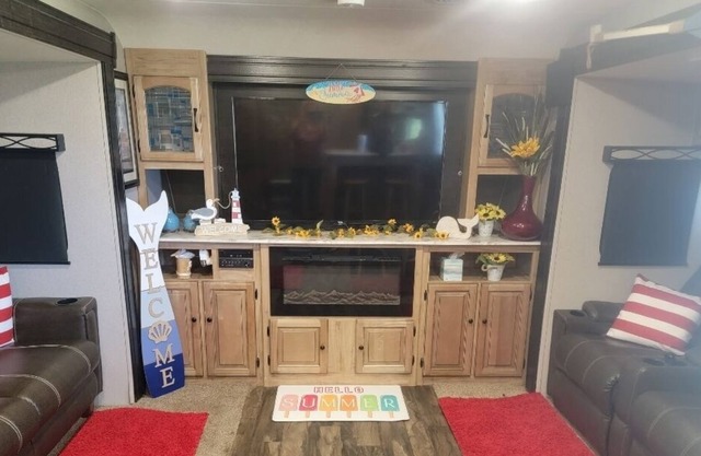 Covered RV Beach Getaway