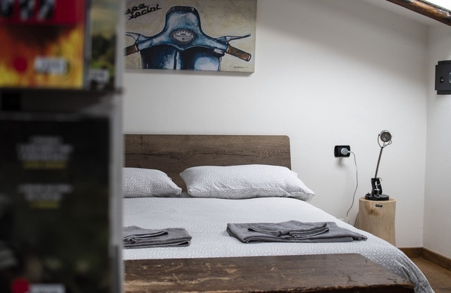 Cozy attic room with memorable view