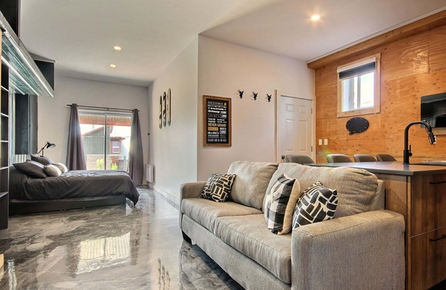 Cozy charming winter Studio for skiers Mt Ste-Anne @ 2 km and Le Massif @ 35km