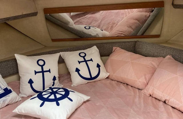 Cozy luxury boat with WiFi, AC in charming Chertsey