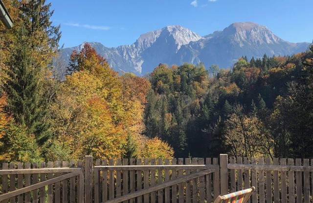 Cozy old mill in a fantastic location with a view of the Berchtesgaden mountains
