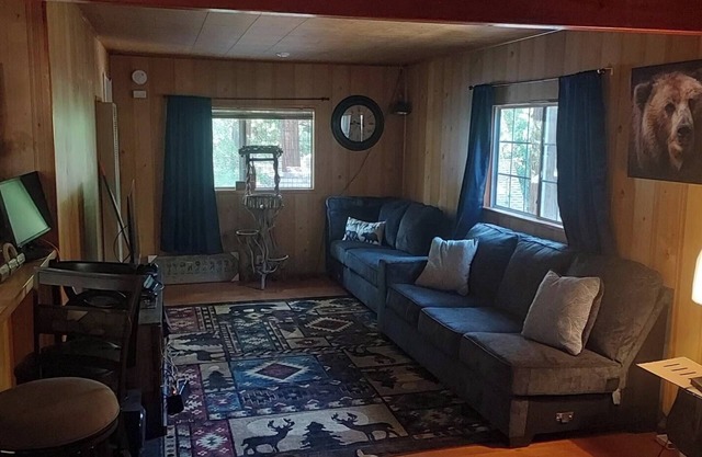 Cozy Rustic 1-bedroom mountain home with 2 fireplaces