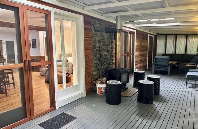 Creekside Rainforest Retreat, perfect for groups seeking a nature getaway.