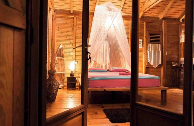 Creole Mezzanine Case . Wooden Hut With Mezza