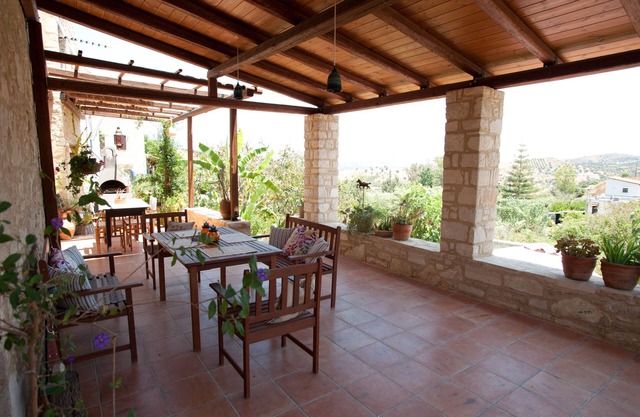 Cretan mansion from the 1900 century lovingly restored with garden