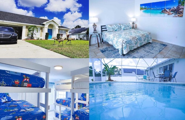 Cute Beach Villa w POOL/ 9 mile to Disney