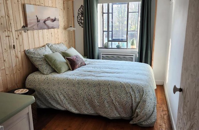 Dans moulin au bord de l'eau, Appartement chaleureux