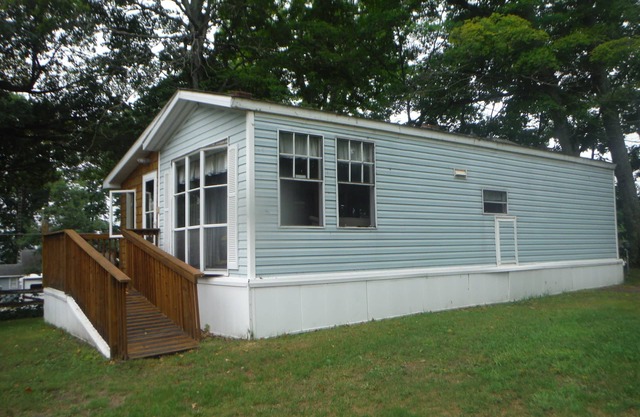 Darling Park Model Trailer downtown Curtis with views of South Manistique Lake