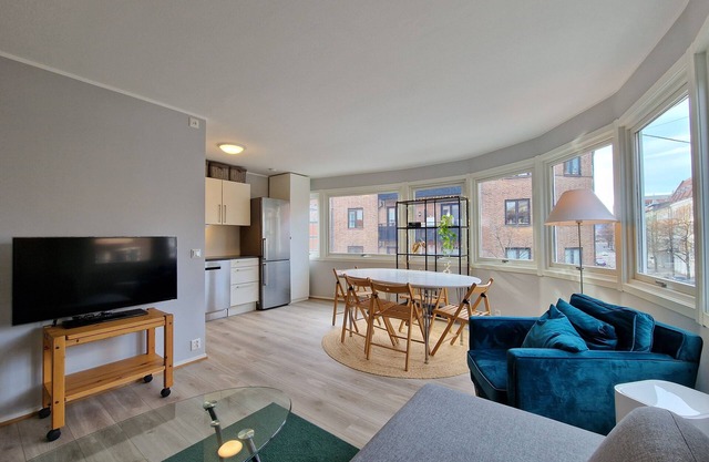 Delicate and central corner apartment with panoramic view and 2 bedrooms