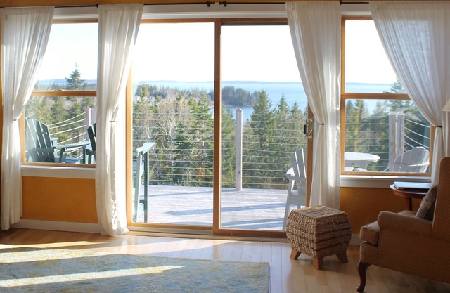 Delightful Maine Home with Panoramic Views of Water and Sky!