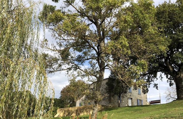 Delightful stone built farmhouse with pool set in 8 hectares of rolling country