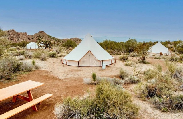 Desert Glamping Escape w/ Shared Bathroom: Mirage at Ravari (4 of 6)
