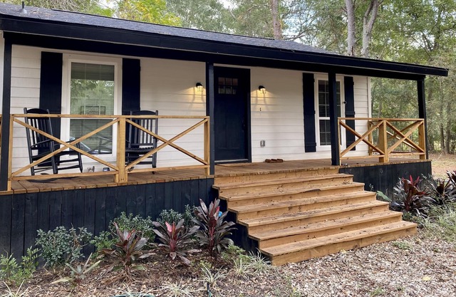 Desirable Modern Country Cottage on Forested Lot in NW Houston