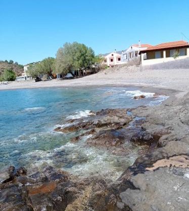 Despoina's Beach Escape Above the Sea - Northern Chios