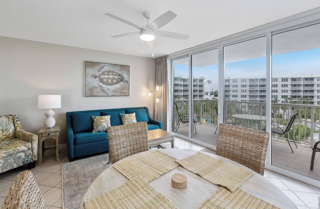 Destin West Resort, Bayside, Corner- 2 Balconies, Bay and Gulf views